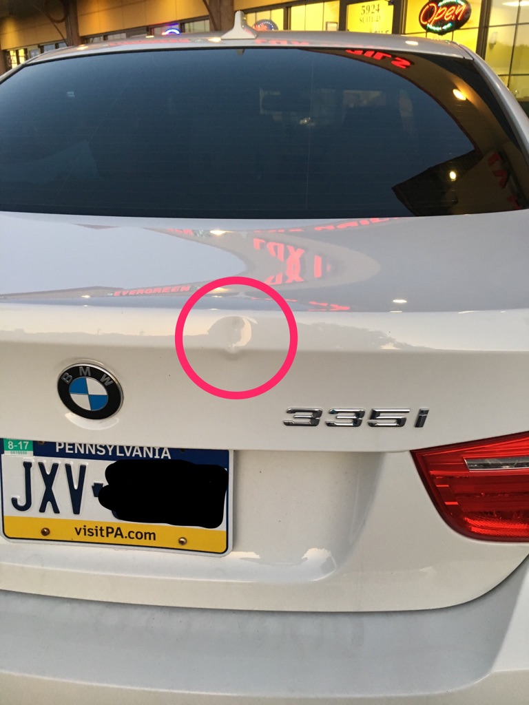 paintless dent repair