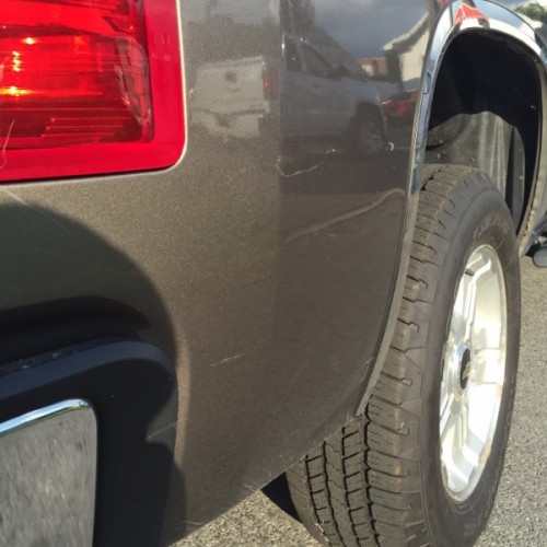 pittston paintless dent removal after photo