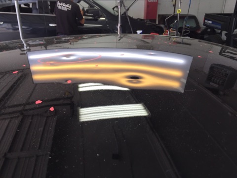 wilkes-barre paintless dent removal before photo